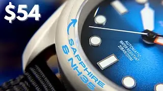 Удивительные часы Beater Watch с NH35 и сапфировым стеклом сейчас стоят $54!