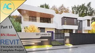 BN House | Часть 15 | Полный пошаговый проект | Учебное пособие по Revit и Twinmotion
