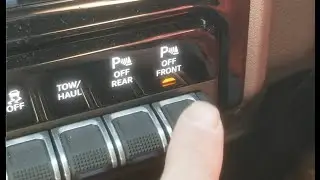 2021 Ram 2500 Power Wagon Front Sensor Faulting