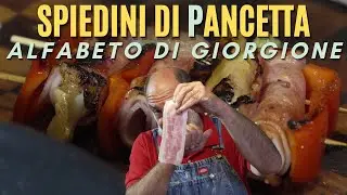 P COME PANCETTA: SPIEDINI DI PANCETTA