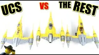 LEGO Battle of Naboo Starfighters 10026 vs 75092 vs 7877 Review & Comparison