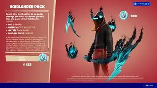 New Voidlander (Fortnite Chapter 3  Starter Pack) InGame Showcase!!