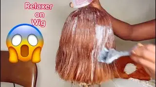 Hair Relaxer on Human hair wig / Yay or Nay?
