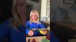 Она использовала салат для нанесения макияжа!