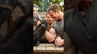 Man Vs Gorilla - Arm Wrestling Showdown