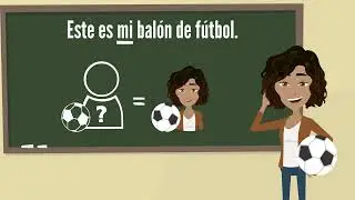 Determinantes posesivos en español. Con ejemplos.