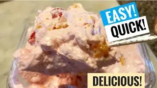 How to Make Fruit Salad|Frozen Fruit Salad Dessert