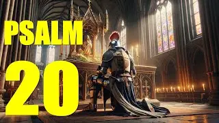 Psalm 20 Reading: Finding Strength in Prayer (With words - KJV)