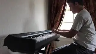 Michael Dunham playing piano