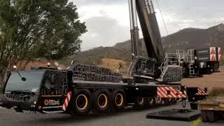 Conoce nuestra nueva Gr&uacute;a Liebherr LTM1450 de 550 TONELADAS