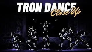 (4k) Amazing Tron dance Performance - Close Up Version | HONG KONG LED Dance Team 2025