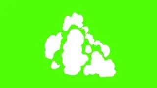 Cloud Burst FX - Green Screen Animation