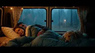 Sleep Instantly! Pure Sounds of rain on car, no music in a Cozy Camper 🚐 #RainNoise
