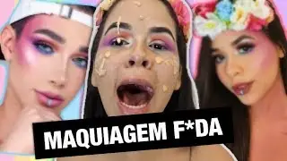 TENTEI REPRODUZIR MAQUIAGEM F*DA DE JAMES CHARLES