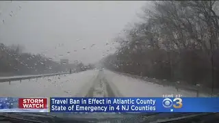 Travel Ban In Effect In Atlantic County