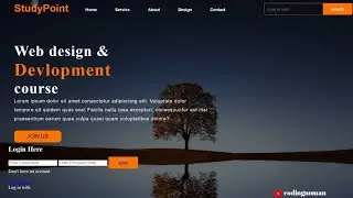 How To Create A Website using HTML & CSS || Step-by-Step Code || codingnoman