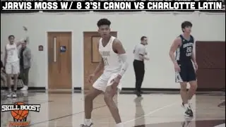 Jaden Bradley is a BUCKET! Jarvis Moss hits 8 3's | Graham Calton 30 PTS | Canon vs Charlotte Latin