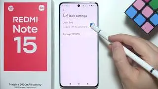 Redmi Note 15: Как снять блокировку SIM-карты по PIN-коду
