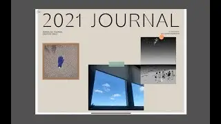 2021 Journal ✏️Free template with hyperlink | iPad diary