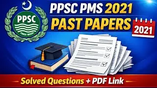 PPSC PMS Past paper of 2021