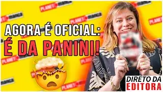 AGORA &Eacute; OFICIAL!!! &Eacute; DA PANINI! 😱 | Direto da Editora | Planet Manga - Agosto/2024