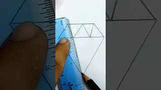 How to draw a Diamond very easy. #drawingtutorial #drawing #diamond #art #easydrawing #howtodraw