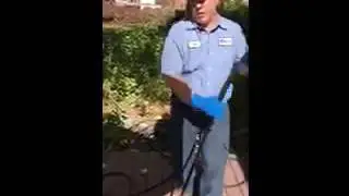 Sewer Line Hydro Jetting Demo - King Rooter & Plumbing