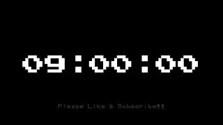 09 HOUR - TIMER & ALARM - FULL HD - COUNTDOWN