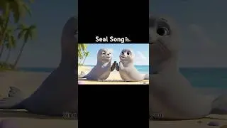 Arf Arf! 🦭 Seal Clap Song Shorts 🎵 Fun at the Beach