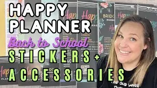 *NEW* Happy Planner STICKERBOOKS & ACCESSORIES | Back-to-School 2024 Release