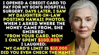 I Opened A Credit Card For My Son&rsquo;s Hospital Bills &mdash; Then A Photo Of My Daughter-in-Law Shocked Me