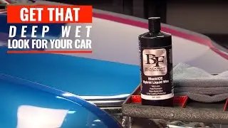 How to get that deep wet look when waxing your car - Blackfire BlackICE