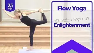 Christian Yoga on Enlightenment. Intermediate CrossYoga Flow with Rie