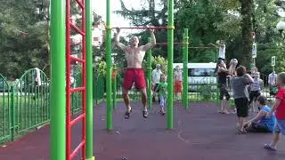 100 подтягиваний за 5 минут / 100 pullups for 5 minutes