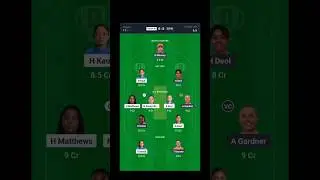 WPL 2025 | GUJ-W vs MUM-W Dream11 Team Prediction I Mumbai Indians Women vs Gujarat Gaints Women.