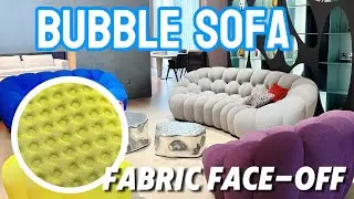Bubble Sofa Fabric Review 🛋️ | 3D Mesh vs Boucl&eacute;