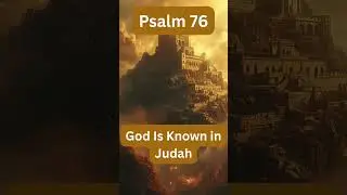 Psalm 76 God Is Known in Judah