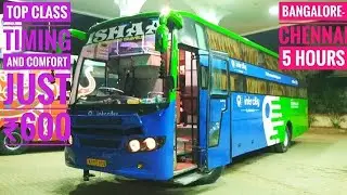 🚌Railyatri Intercity Smartbus|Ac Sleeper|Bangalore-Chennai|Travel Review|Naveen kumar