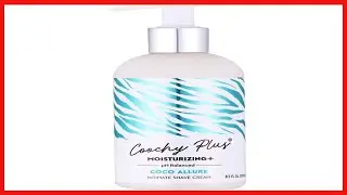 Coochy Plus Intimate Shaving Cream COCO ALLURE For Pubic, Bikini Line, Armpit and more - Rash-Free