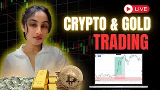 Live GOLD & Bitcoin & Ethereum Chart Analysis | 21 January | Educational Purpose Only