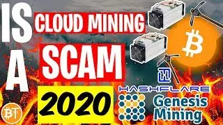 Is Cloud Mining A SCAM? -Genesis Mining, Hashflare..