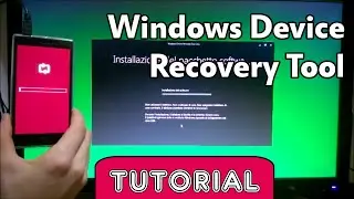Windows Device Recovery Tool | Ripristinare Windows Phone 8.1