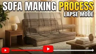 How It's Made: Modern Sofa Construction (Lapse Mode)