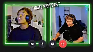 LE CORBZ EST CHOQU&Eacute; DE MON IMITATION DE PAPE SAN (INCROYABLE TALENT DU @le_corbz)