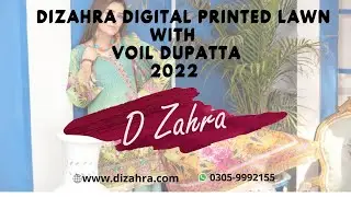 Digital Printed Lawn With Voil Dupatta 2022