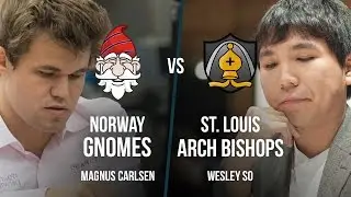 PRO Chess League Final: Magnus Carlsen's Gnomes vs Wesley So's Arch Bishops