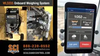 WLS555 Onboard Weighing System: Connect Tablet and Devices to WLS555 #wheelloader #wheelloaderscale