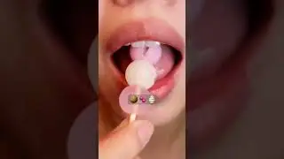ASMR EMOJI FOOD 🧆🍡🍦 이모지 먹방 (sped up)| Crystal Girl ASMR #asmr #mukbang #shorts #asmrfood #aiasmr