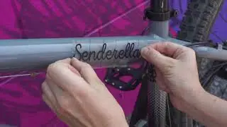 How to apply bike decals
