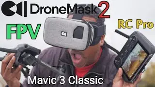 Очки DroneMask 2 FPV с DJI Mavic 3 Classic и DJI RC Pro 😲